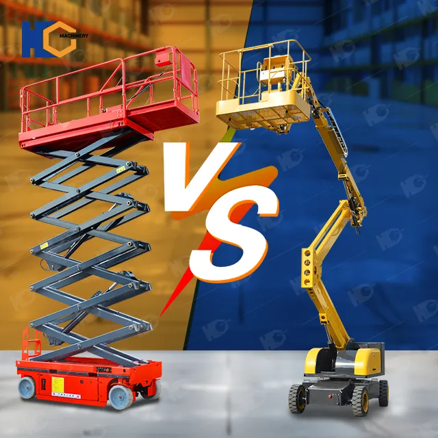 Boom Lift vs. Scissor Lift: A Comprehensive Comparison